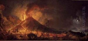 The Eruption of Vesuvius by Pierre-Jacques Volaire