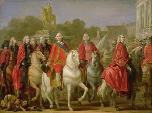Inauguration of the Place Louis XV, 20th June 1763 by Joseph-Marie Vien