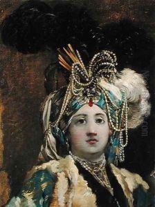A Sultana, 1748 by Joseph-Marie Vien