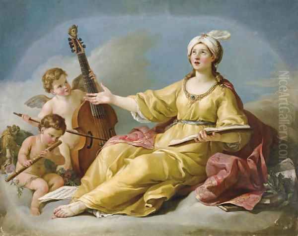The Muse of Music - view 1