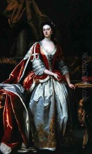 Mary Blount, 1737 by John Vanderbank