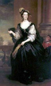 Portrait of Anne Howard, Lady Yonge by John Vanderbank