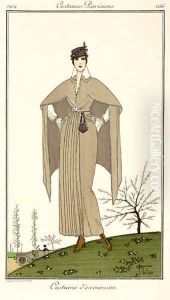 Travel Dress, from Costumes Parisiens 1914