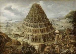 The Building of the Tower of Babel, 1595