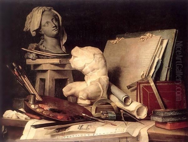 The Attributes of the Arts, 1769 - view 1
