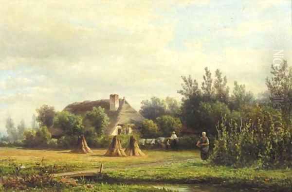 A summer's day at the farm - view 1