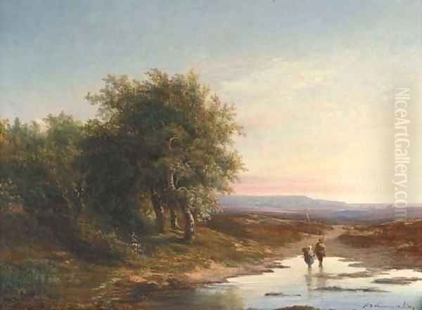 The evening stroll - view 1