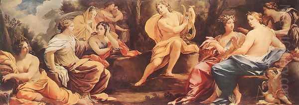 Parnassus or Apollo and the Muses c. 1640 - view 1