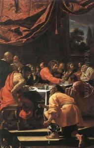 The Last Supper 1615-20 by Simon Vouet