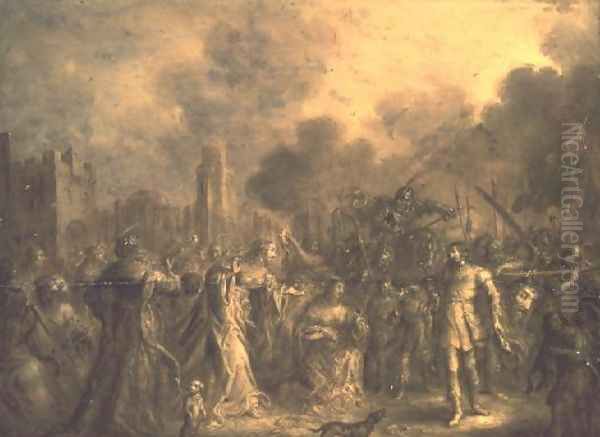 Triumph of David - view 1