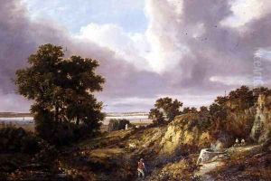 Lime Kiln near Gravesend by George Vincent