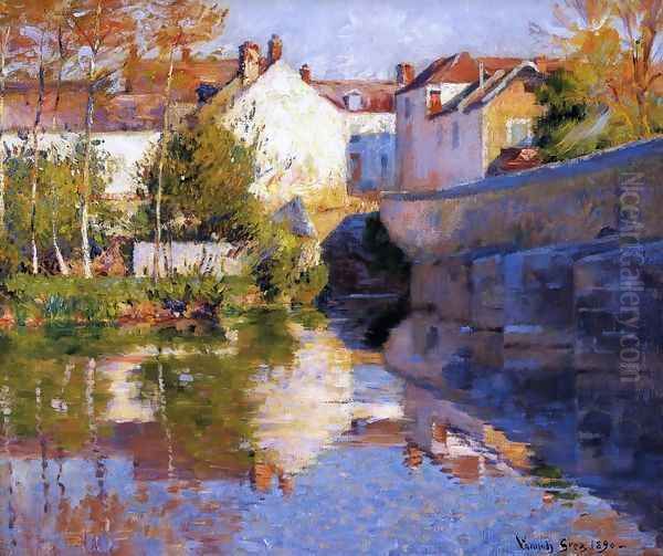 Beside the River (Grez) - view 1