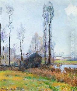 Moist Weather (France) by Robert William Vonnoh