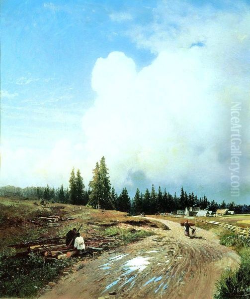 After a Thunderstorm. 1868 - view 1