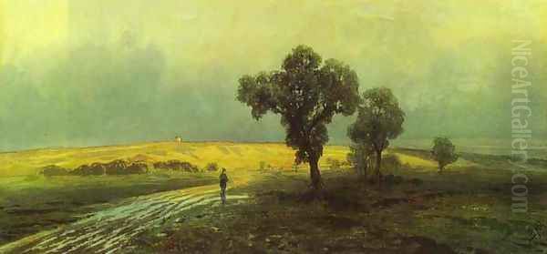 After a Heavy Rain. 1870 - view 1