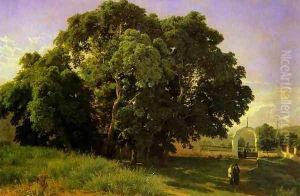 Near a Church, Valaam, 1867 by Feodor Alexandrovich Vasilyev