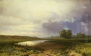 Wet Medow 1872 by Feodor Alexandrovich Vasilyev
