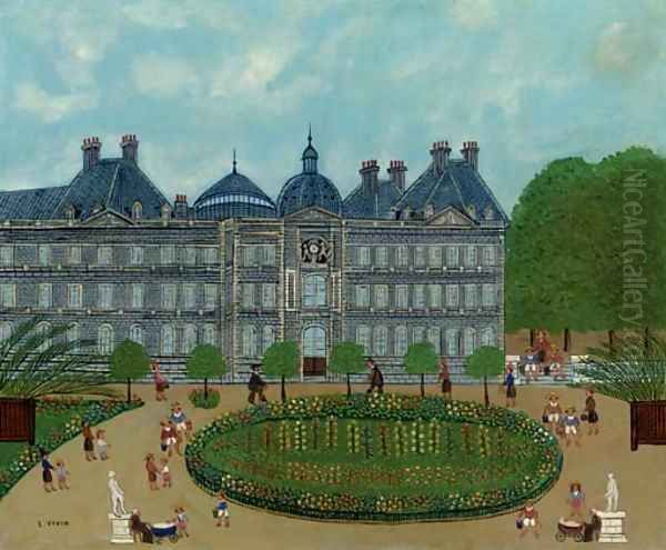 Le jardin du Luxembourg - view 1