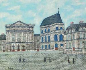 Chateau de Versailles by Louis Vivin