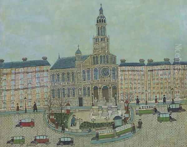 Paris, L'Eglise de la Trinite - view 1