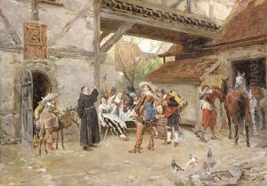 The amusing gesture