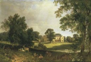 A View Of Norton Hall by Henry John Boddington