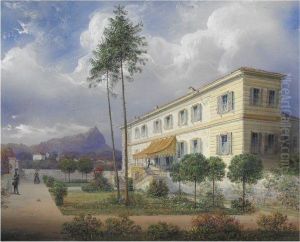 Villa Sul Lago by Carlo Bossoli