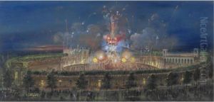 Arena Di Milano, Spettacolo Pirotecnico