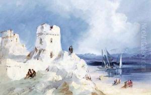 Watchtower (Torre vigia) by Eugenio Lucas Velazquez