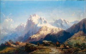 Il Gran Sasso D'italia by Carlo Bossoli