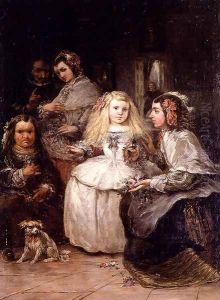 Las Meninas by Eugenio Lucas Velazquez
