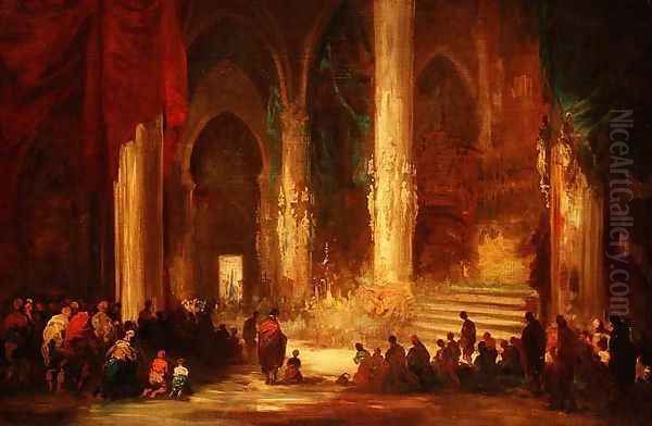 Procession in a Cathedral, c.1860 - view 1