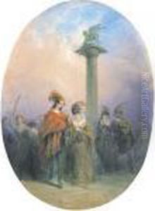 Carnevale A Venezia by Carlo Bossoli