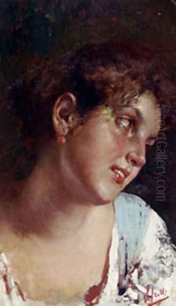 Portrait Of A Young Girl - view 1