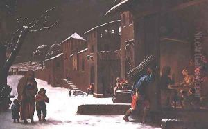 The Four Seasons Winter by Antonio Viladomat Y Manalt