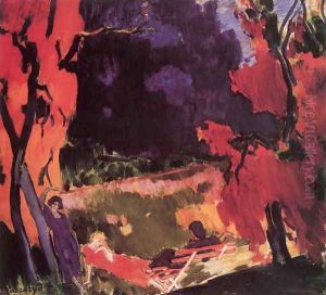 Autumn c. 1938 by Janos Vaszary