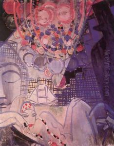 The Morphinist 1930 by Janos Vaszary