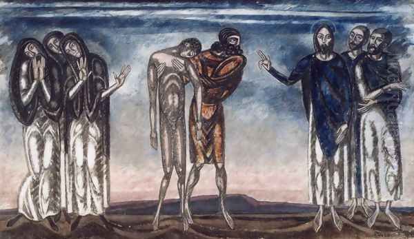 Resuscitation of Lazarusn 1912 - view 1