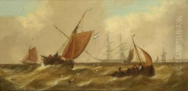 Vessels In A Stiff Breeze - view 1