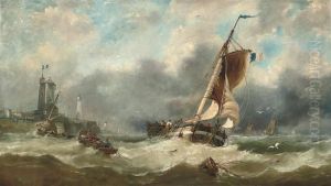 High Tide Off Boulogne