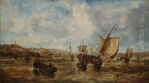 'a Stiff Breeze, Bologne' And 'off Tranmere R. Mersey'