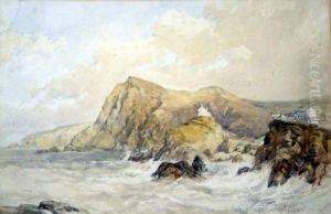 The Coast At Ilfracoombe by William Callow