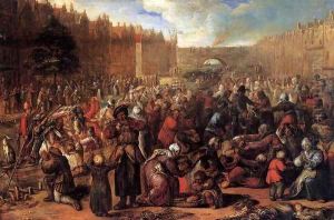 Distribution of Herring and White Bread during the Siege of Leiden