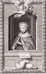 Edward V 1470-83 King of England in 1483, after a portrait in a book, engraved by the artist