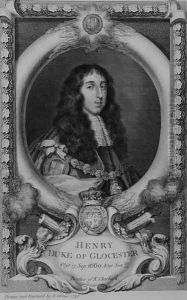 Henry, Duke of Gloucester 1639-60 Younger Brother of Charles II, engraved by the artist, 1736
