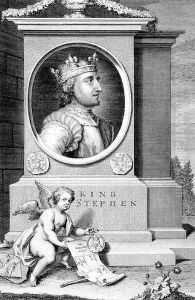 Stephen c.1097-1154 King of England, engraved by the artist