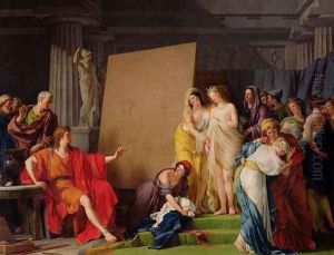 Zeuxis Choosing Models from the Beautiful Women of Croton, 1789 by Francois-Andre Vincent