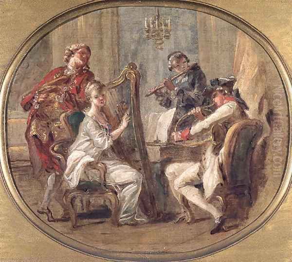Concert with Four Figures, c.1774 - view 1