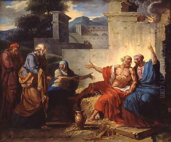 Job Being Scolded by his Wife, c.1790 - view 1