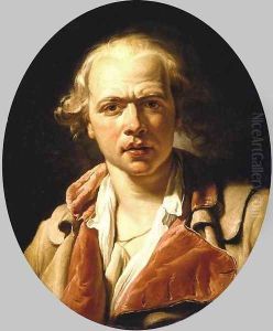 Portrait of a Man 1774 by Francois-Andre Vincent